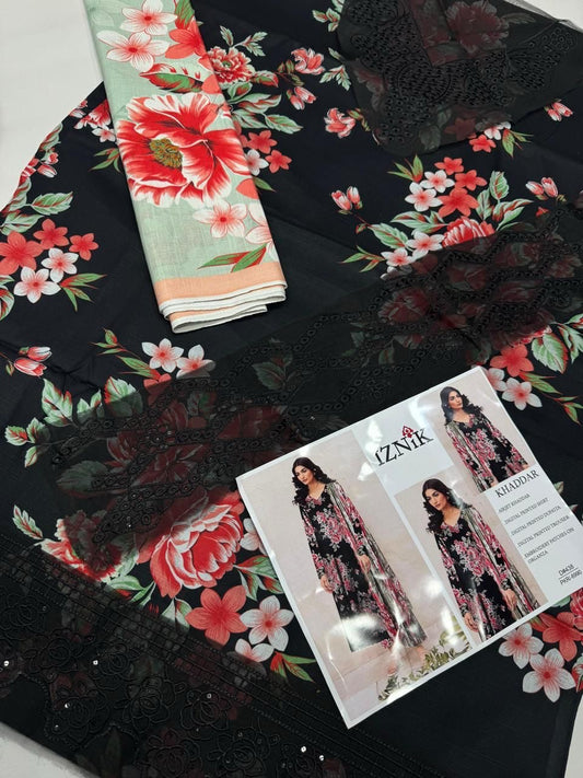 Khaddar embroidered 3pc M-16