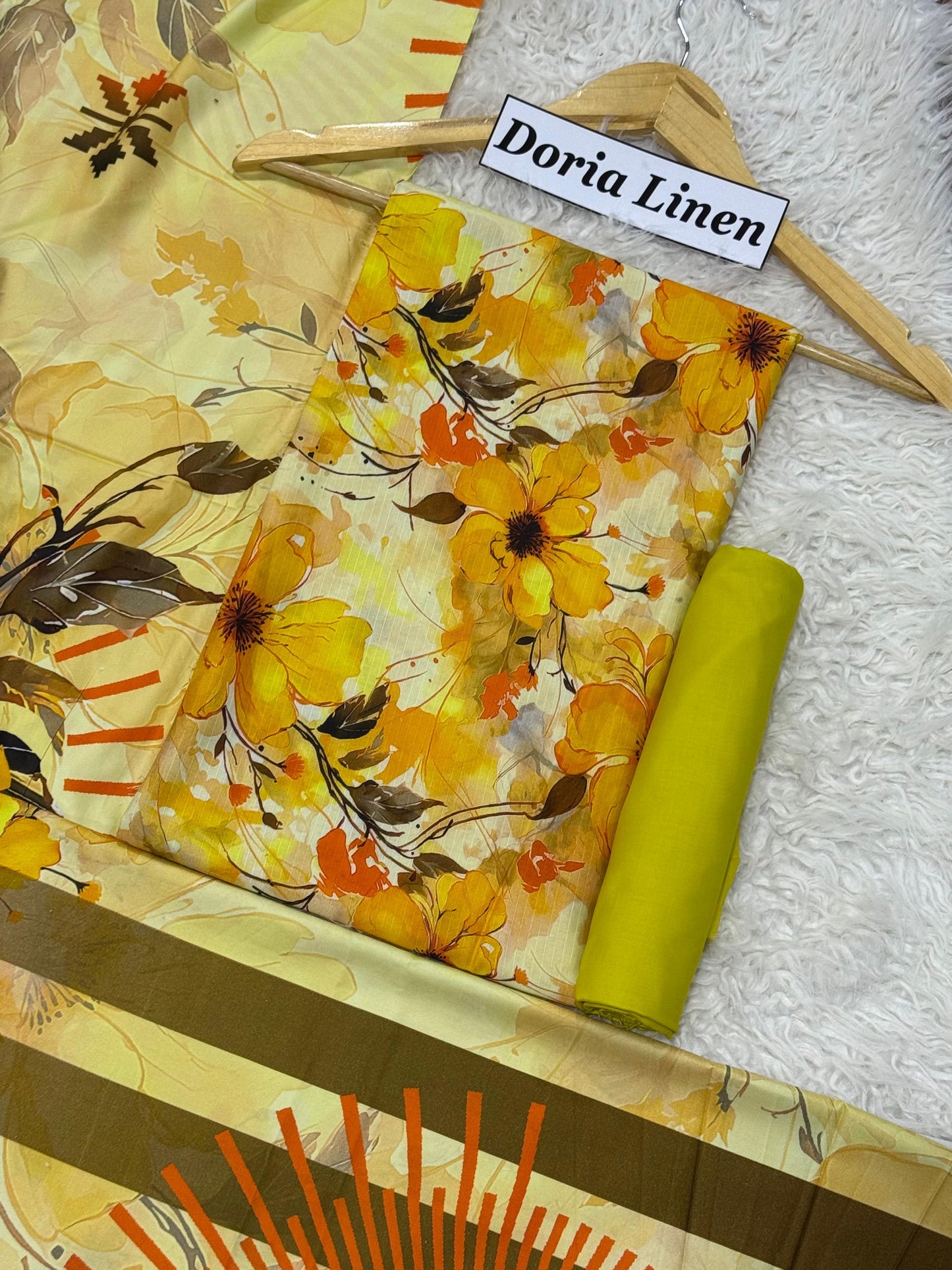 Doria Linen 3Pc Collection F51