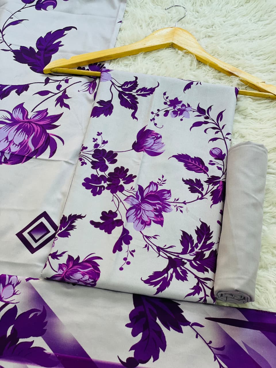 Linen Printed 3pc D-64