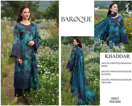 khaddar 3Pc K35