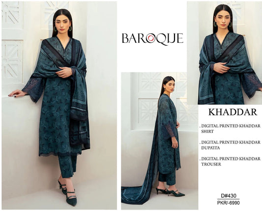 khaddar 3Pc K21