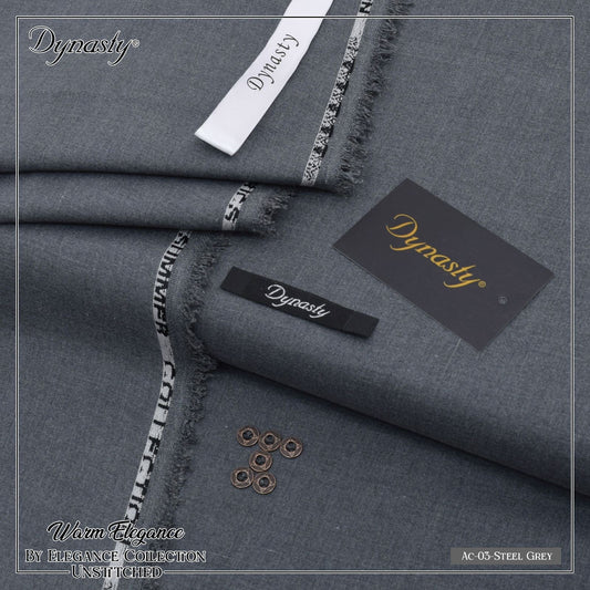Dynasty semi Wool Ah- Steel Grey