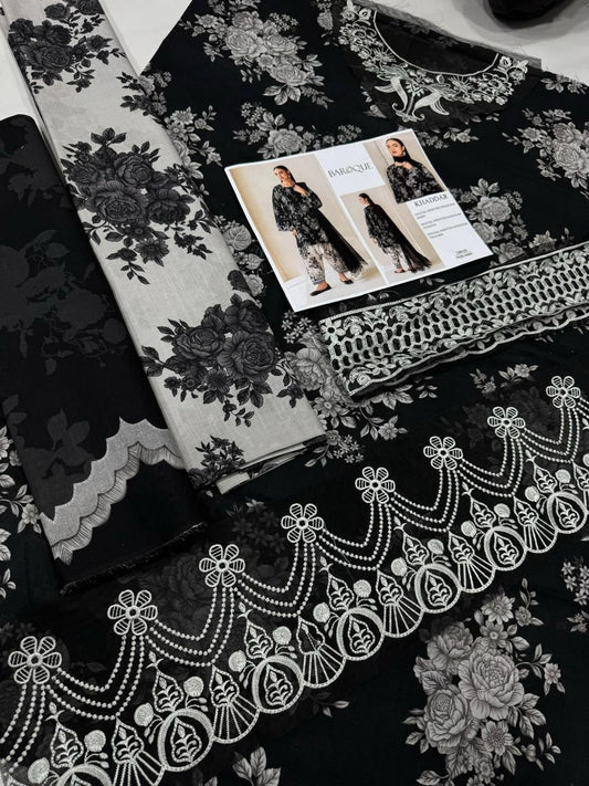 Khaddar embroidered 3pc M-28