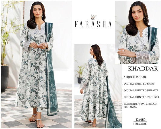 Khaddar embroidered 3pc M-24