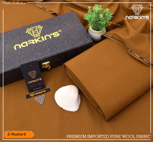 Narkins Wool  mustard