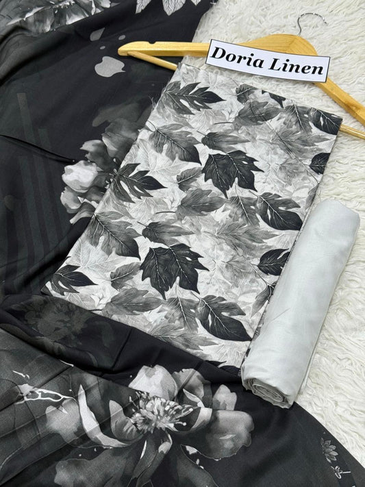Doria Linen 3Pc Collection F41