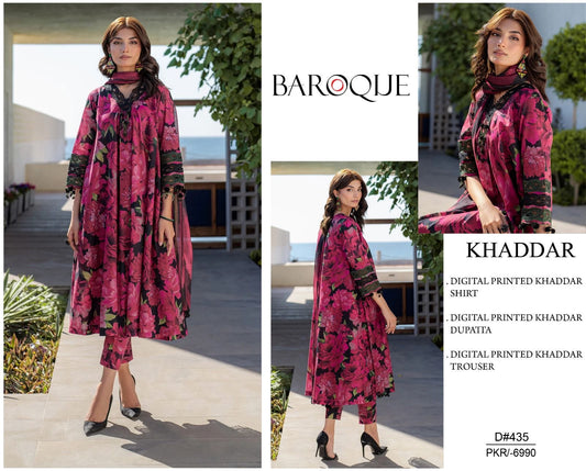 khaddar 3Pc K37