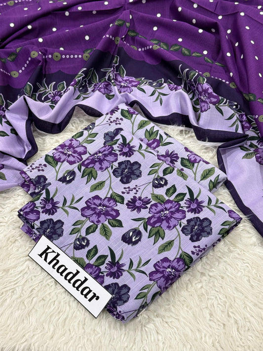 Khaddar 3 Pc