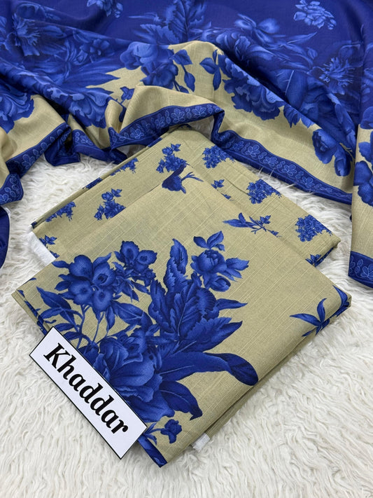 Khaddar 3 Pc