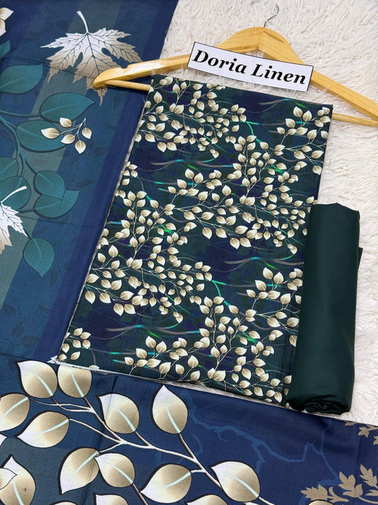Doria Linen 3Pc Collection F34