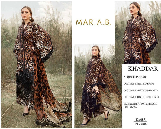 Khaddar embroidered 3pc M-18