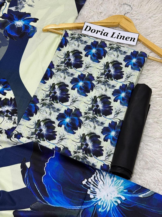 Doria Linen 3Pc Collection F42