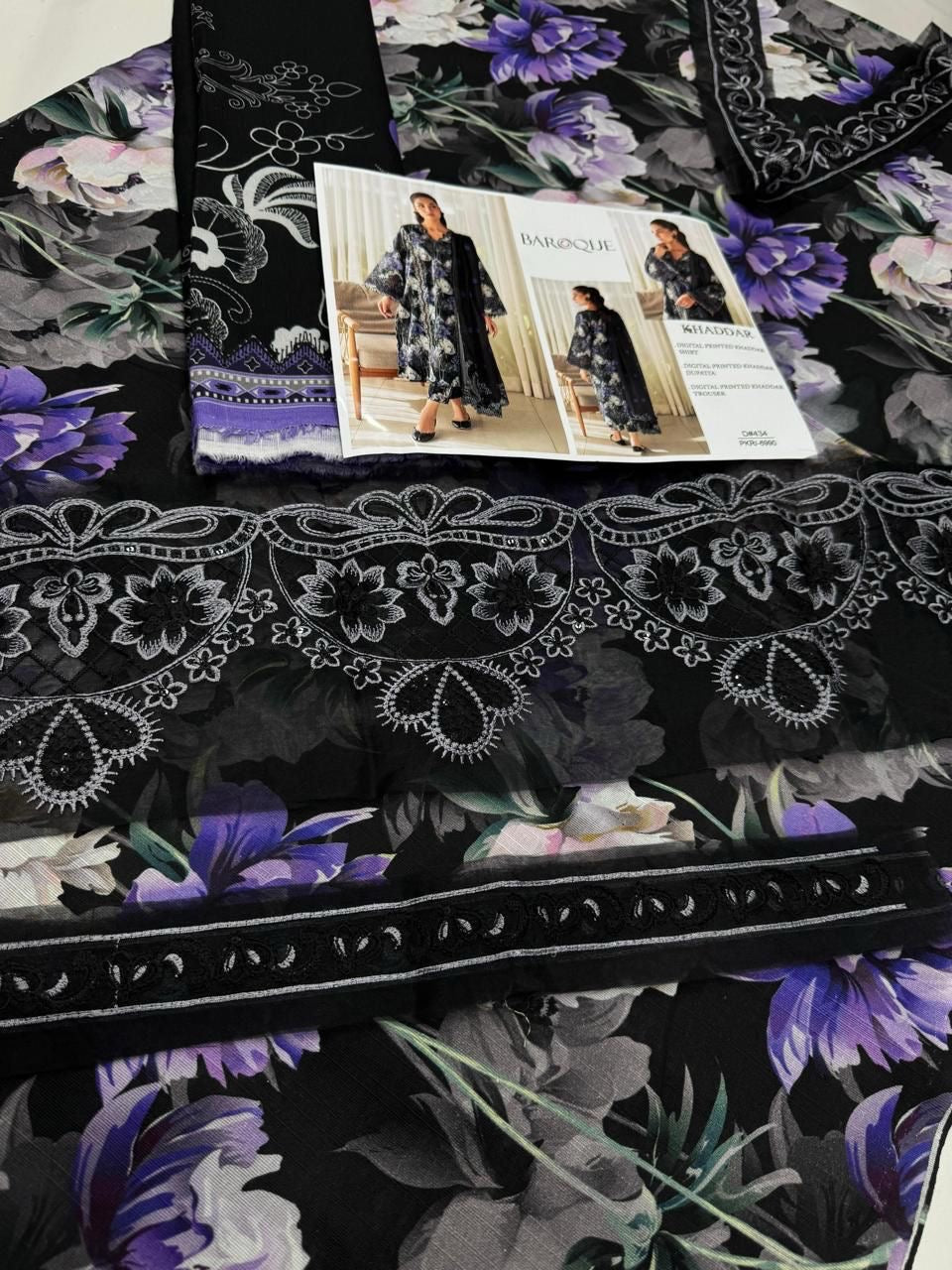 Khaddar embroidered 3pc M-30