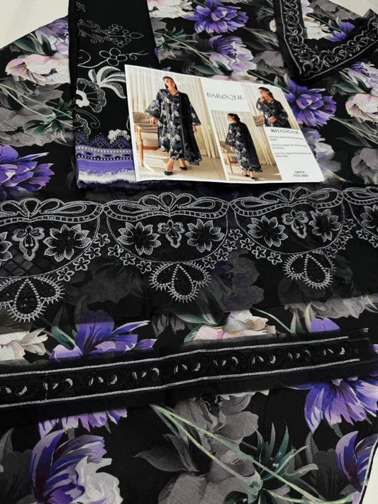 Khaddar embroidered 3pc M-30